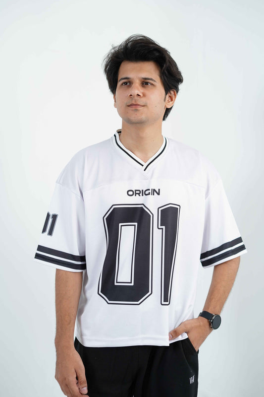 White Baseball Jersey