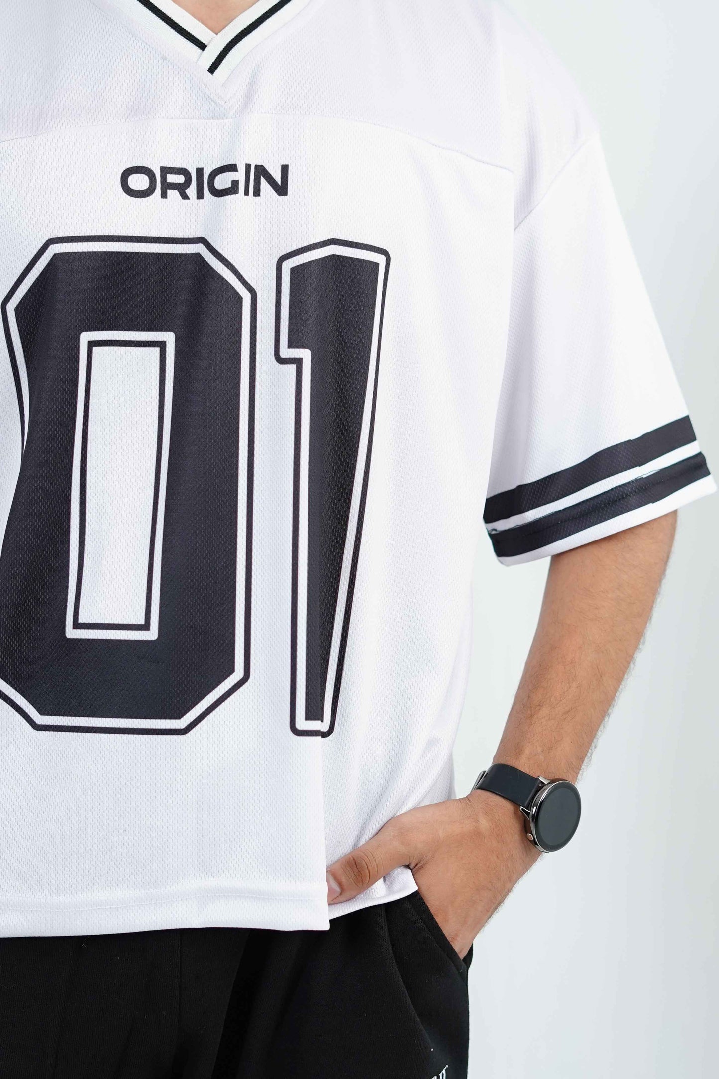 White Baseball Jersey