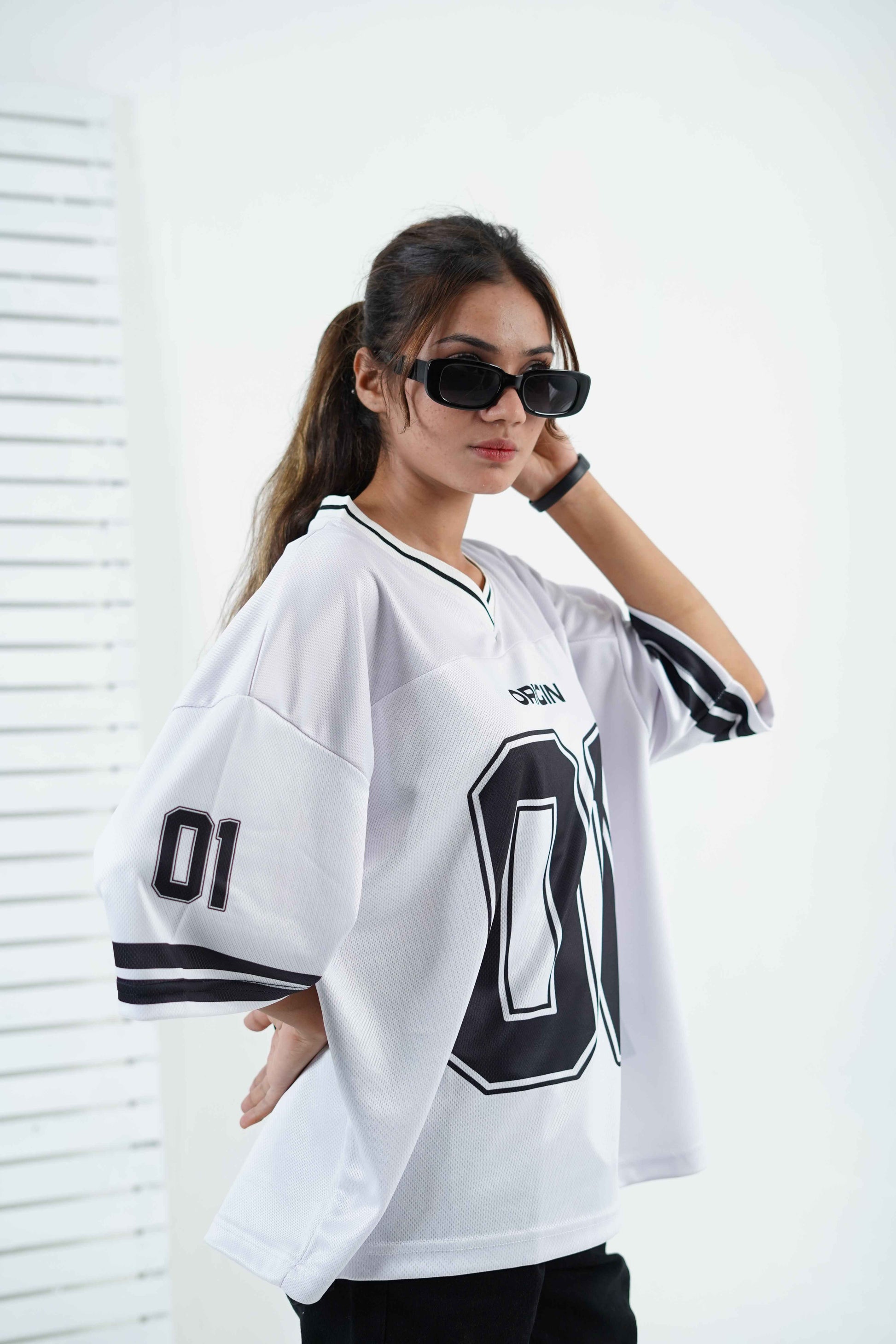 White Baseball Jersey